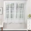 Firana haftowana markizeta,woal,gipiura 160x400