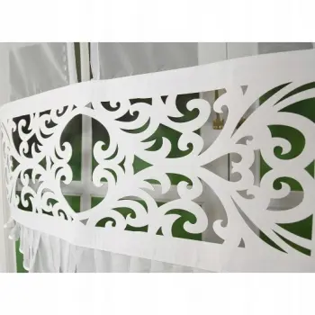 FIRANA WOALOWA PANEL AŻUROWY 130x400 KOMPLET