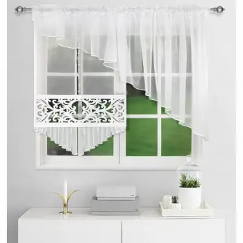 FIRANA WOALOWA PANEL AŻUROWY 130x400 KOMPLET