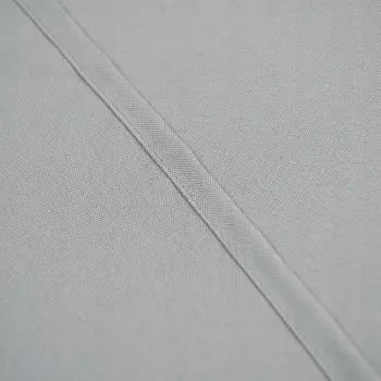 ZASŁONA Z CYRKONIAMI PRZELOTKI SZARA 145X250cm