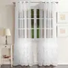 Firana woal falbany dolly przelotki kółka 250x145