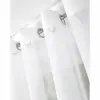 Woal na przelotkach ombre firanka 250x145cm różowy