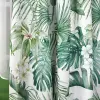 Firanka woal zasłona liście zielone160x500cm komp