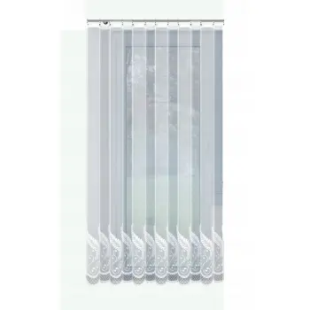Firanka żakardowa z taśmą na balkon 230 x 200 cm