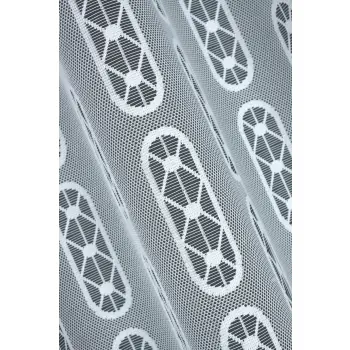 Lambrekin żakardowy biały 60x300 cm ZAZDROSTKA