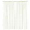 Firanka IKEA 300x145 cm żakardowa biała z taśmą