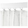 Firanka IKEA 300x145 cm żakardowa biała z taśmą