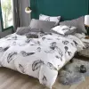 Komplet pościeli 200x220 3el. satyna bawełnina 3D