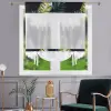 FIRANKA PANEL ZASŁONY KOMPLET LIŚCIE 160x400