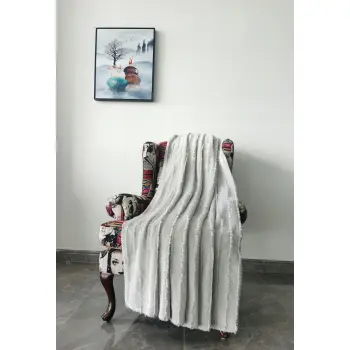 Koc miękki gruby narzuta pled bordowy 150x200 NOWOŚĆ