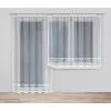 Firana żakardowa gotowa do zawieszenia zestaw komplet 140x300 i 250x200