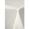 Obrus na stół plamoodporny kremowy 120x160 Wielkanoc ecru