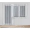 Biała firana żakardowa z wszytą taśmą do salonu sypialni kuchni 160x300