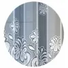 Biała firana żakardowa z wszytą taśmą do salonu sypialni kuchni 170 x 400