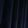 Komplet firanka woalowa granatowe zasłony welur ażur 160x400