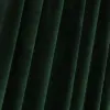 Komplet firanka woalowa zasłony welurowe butelkowa zieleń ażur 160x400
