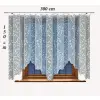 Biała firana żakardowa z wszytą taśmą do salonu sypialni kuchni 150x300 NEW