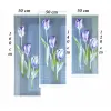 Panel firanka żakardowa na żabki tunel 140x50 tulipany