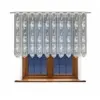 Lambrekin żakardowy biały metraż 323840 wys 120 cm