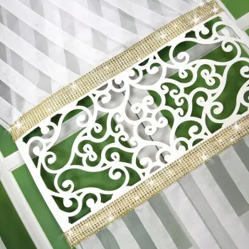 Firana panel ażur woal 250x120 w zestawie zasłony 250x 145 złoty beż