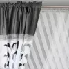 Firana woal panel zasłony laserowe komplet cyrkonie 160x300 salon sypialnia