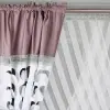 Firana woal panel zasłony laserowe komplet cyrkonie 160x300 salon sypialnia