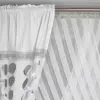 Firana woal panel zasłony laserowe komplet cyrkonie 160x300 salon sypialnia