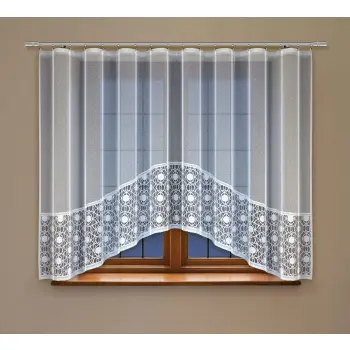 Żakardowa firanka gotowa z taśmą 160 x 300 246730
