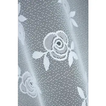 Lambrekin żakardowy biały 60x300 cm 248850