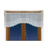 Lambrekin żakardowy biały 60x300 cm 24760