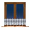 Lambrekin żakardowy biały 30x150 cm 247130